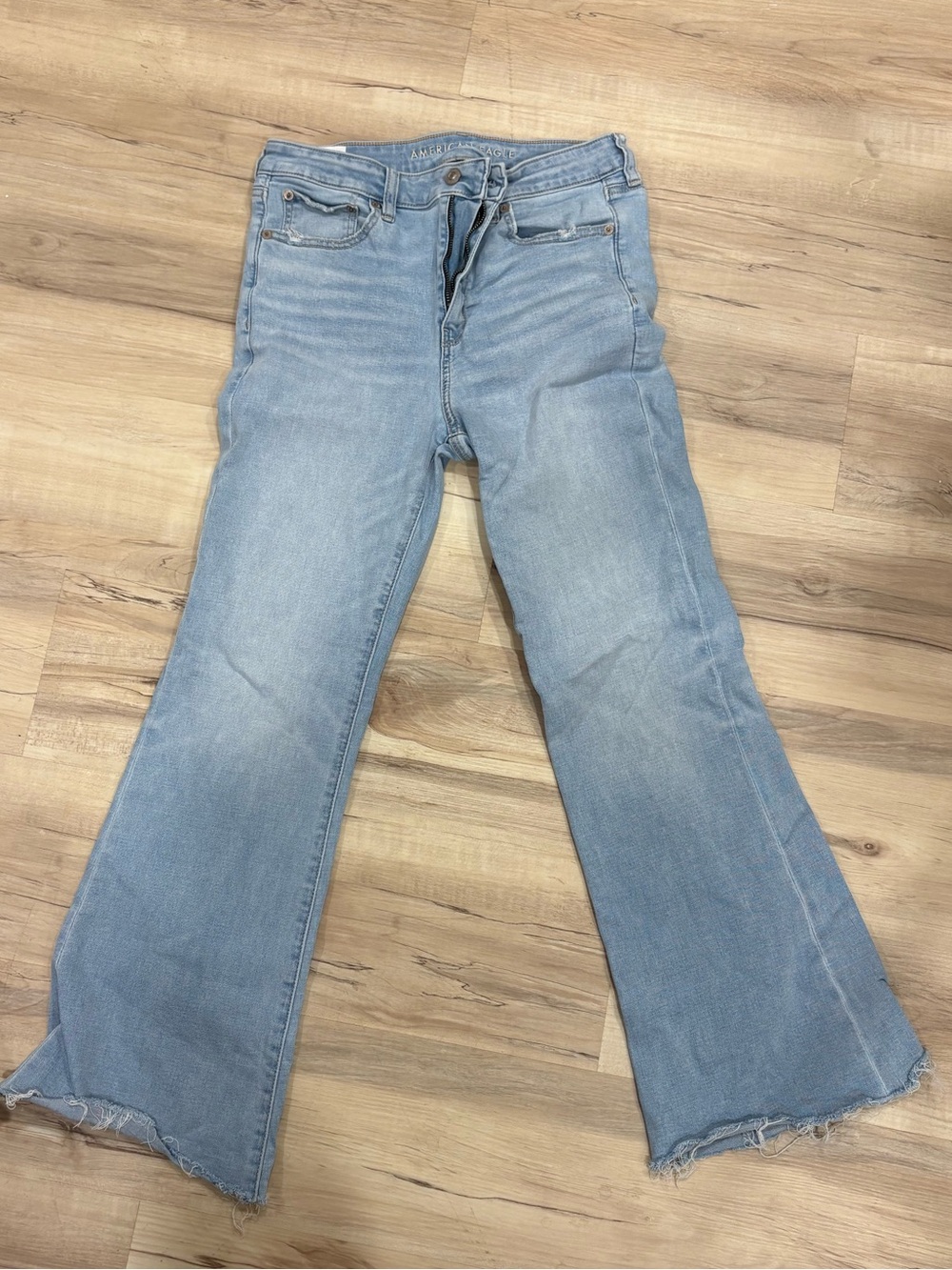 American Eagle Outfitters Light Blue Flare Jeans